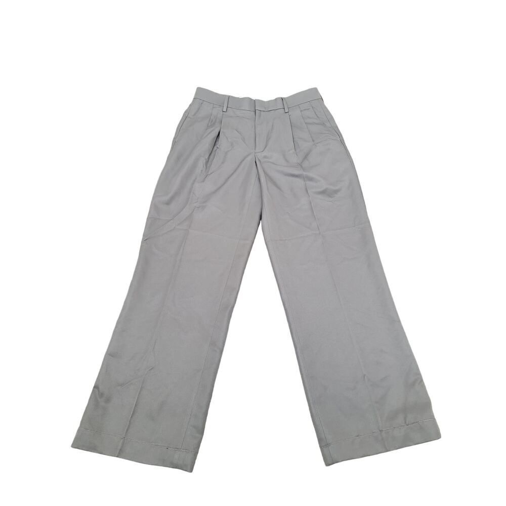 Merona Ultimate Vintage Casual Pants Pleated Straight Leg Classic Men Size 32x32